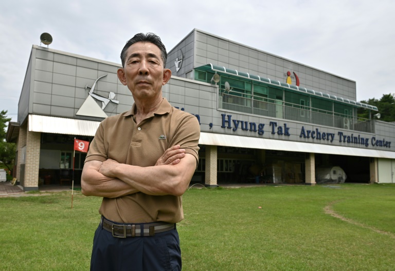 El ex entrenador del equipo de tiro SWORD coreano el 22 de junio de 2021 en Gwesan (AFP / Archivo - Jung Yoon Ji)