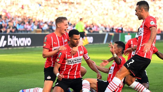 El PSV Eindhoven le quitó la cabellera al Ajax en la final y ganó la 10ª Copa de Holanda

