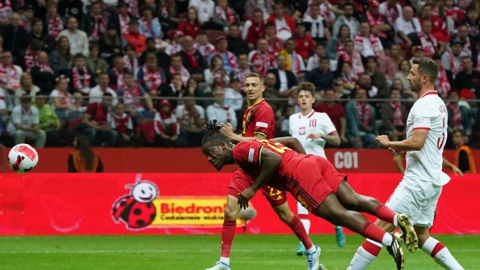 Bélgica ganó 1-0 en Polonia gracias a Batshuayi

