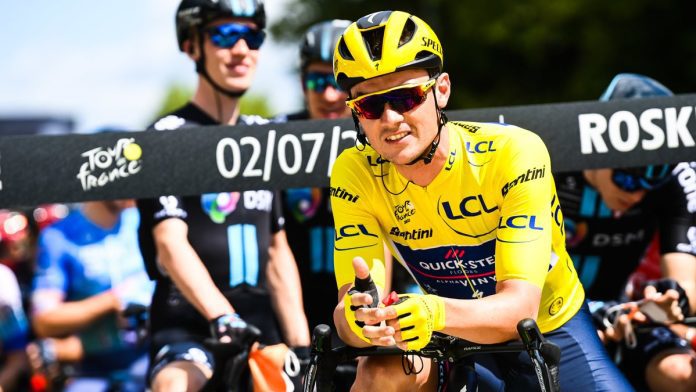 Tour de Francia: El maillot amarillo cae con fuerza (vídeo)

