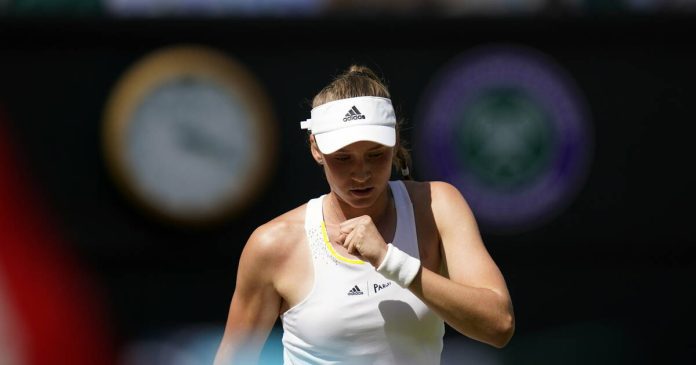 Elena Rybakina de Kazajistán gana Wimbledon y su primer título importante - Liberation

