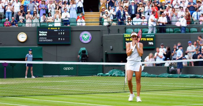 Wimbledon: No tiene sentido Tatiana Maria - rts.ch

